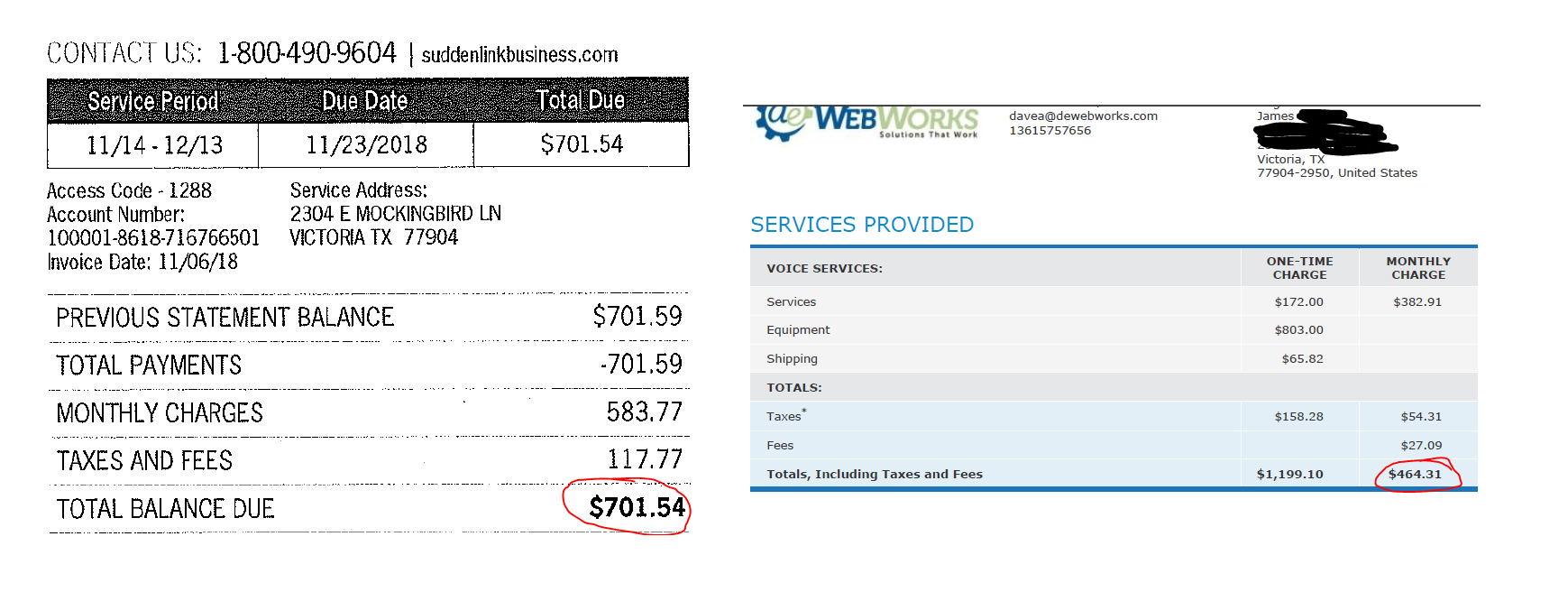 DE Web Works vs Suddenlink DE Web Works vs Suddenlink