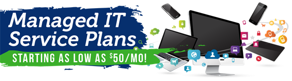 Managed IT Services Plans as low as $50